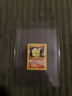 Pokemon TCG Ninetales Pokefan Tiny Card - Image 1