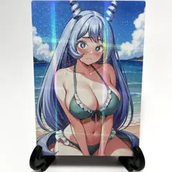 My Hero Academia Nejire Hado Sexy Bikini Anime Waifu Girl Goddess Story Art Card - Image 2