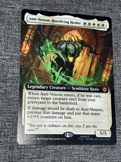 Anti-Venom, Horrifying Healer (Extended Art) M Spider-Man SPM MTG - NM Non Foil - Image 1