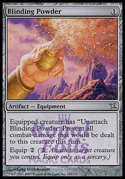 Blinding Powder 1x FOIL MTG Betrayers Kamigawa Uncommon MINT artifact - Image 1