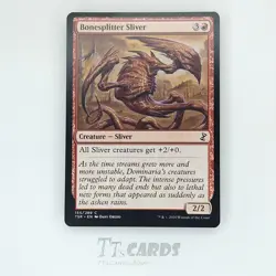 Bonesplitter Sliver 155 - MTG Magic the Gathering Time Spiral: Remastered TSR - Image 1