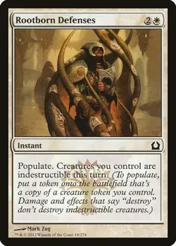 Rootborn Defenses 1x MtG Return to Ravnica SP/NM - Image 1