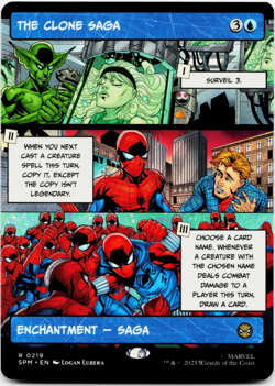 The Clone Saga (Borderless) - [Marvel's Spider-Man] MTG Magic NM/M 💧 - Image 3