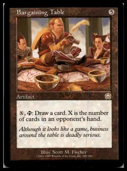 Bargaining Table Magic the Gathering MTG Mercadian Masques - Image 1