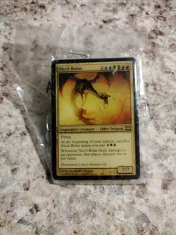 MTG Magic the Gathering Nicol Bolas Card Pin 2" x 1.25+" - Image 1