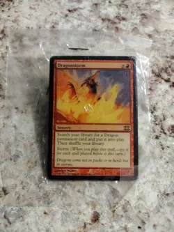 MTG Magic the Gathering Dragonstorm Card Pin 2" x 1.25+" - Image 1