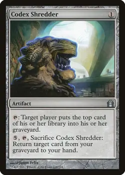 Codex Shredder 1x MtG Return to Ravnica SP/NM - Image 1