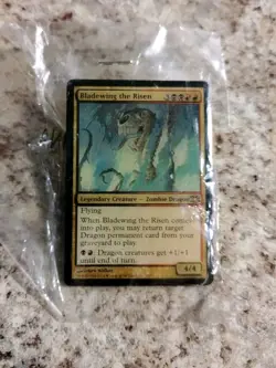 MTG Magic the Gathering Bladewing the Risen Card Pin 2" x 1.25+" - Image 1