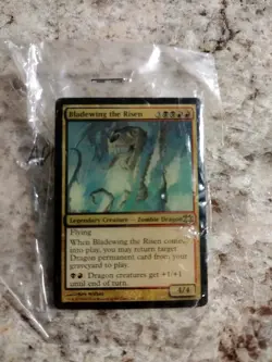 MTG Magic the Gathering Bladewing the Risen Card Pin 2" x 1.25+" - Image 3