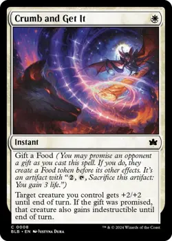 x4 FOIL Crumb and Get It - Foil C MTG Bloomburrow M/NM, English - Image 1