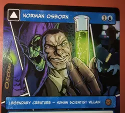 MTG: SPIDER-MAN: NORMAN OSBORN / / GREEN GOBLIN, 0220, REGULAR, MYTHIC, NM, SPM - Image 2