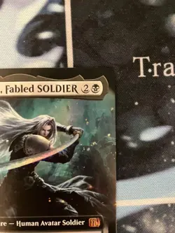 Magic the Gathering MTG Final Fantasy Soldier Of Mastery Sephiroth English Foil - Image 3
