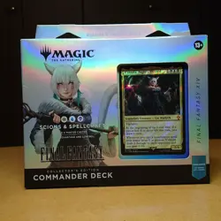 Magic the Gathering MTG Final Fantasy English Version Collector Commander Deck - Image 1