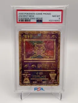 2000 Pokemon Game Promo Ancient Mew Pokemon 2000 Movie PSA 8 - Image 1