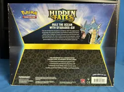 Pokemon Hidden Fates Gyarados GX Collection Box - Promo & 4 Packs - Image 2