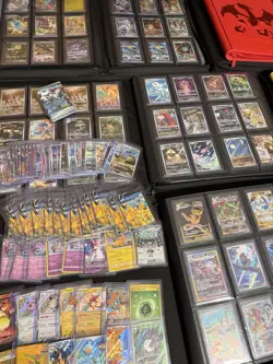 BULK LOT 500 POKEMON TCG CARDS- GUARANTEED V’s, EX & Full Arts (Near Mint) - Image 1