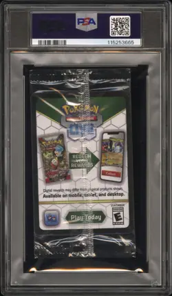 2025 POKEMON PROMO PACK PRISMATIC EVOLUTION SURPRISE BOX-VAPOREON EX CELLO PSA 9 - Image 2