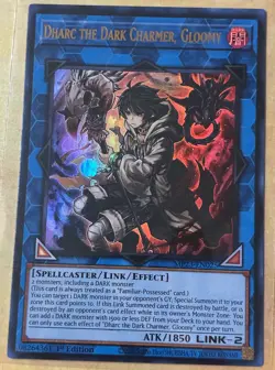 Yugioh Dharc the Dark Charmer, Gloomy Ultra Rare RA03 - Image 1