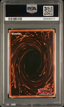 YUGIOH 1ST ED EOJ-EN060 FORCED BACK ULTIMATE RARE HOLO FOIL PSA 7 NM - Image 2