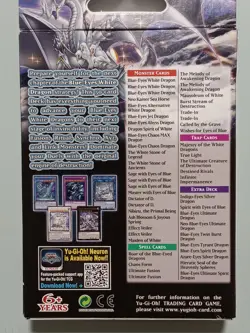 YUGIOH 1ST ED BLUE-EYES WHITE DESTINY STRUCTURE DECK [FACTORY SEALED/OPEN BOX] - Image 2