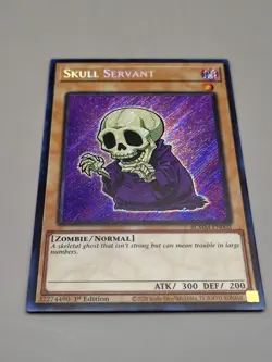 Skull Servant BLMM-EN002 Battles of Legend: Monster Mayhem 1st Edition Yugioh - Image 1