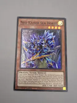 Yugioh Neo Kaiser Sea Horse SDWD-EN004 Super Rare 1st Edition NM - Image 2