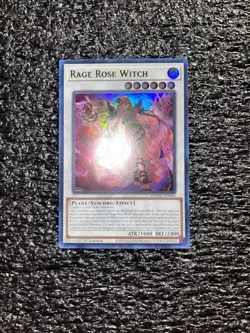 Yugioh! Rage Rose Witch DOOD-EN040 Ultra Rare 1st Edition Near Mint - Image 1