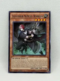 Yugioh! Subterror Nemesis Warrior - TDIL-EN082 - 1st Ed - NM - Image 1