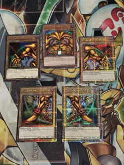 Yugioh! Exodia The Forbidden One - 5 Card Quarter Century Set - MP23 - MP24 - Image 1