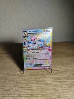 Glaceon ex 026/131 Pokemon TCG Holiday Calendar 2025 Festive Stamp Promo Card - Image 1