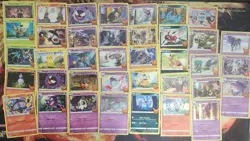2020 21 22 Pokemon TCG Halloween Trick Or Trade 76 Card Lot 22 Holo - Image 2