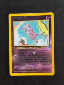 Mew 1/18 Southern Islands Reverse Holo Promo Pokemon Card - Image 1