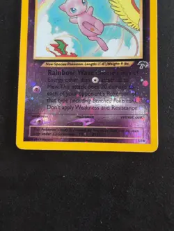 Mew 1/18 Southern Islands Reverse Holo Promo Pokemon Card - Image 3