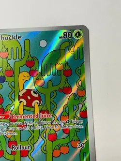 Pokemon TCG Shuckle 136/132 Illustration Rare ME01 Mega Evolution Card NM - Image 5