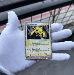 Electabuzz ex 97/109 Ruby and Sapphire Holo Pokemon Card - Image 1