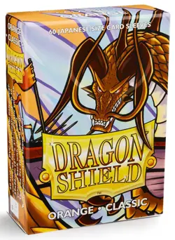 60 DRAGON SHIELD ORANGE CLASSIC JAPANESE Card Sleeves Mini Deck Protector Tigris - Image 3