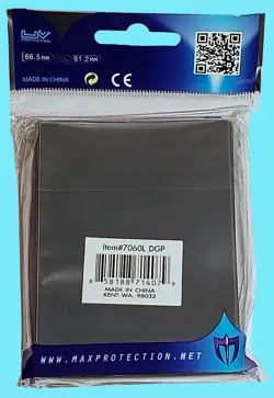 50 Max Protection DEATH GRIP Standard Sized Card Sleeves MTG Deck Protector ccg - Image 2
