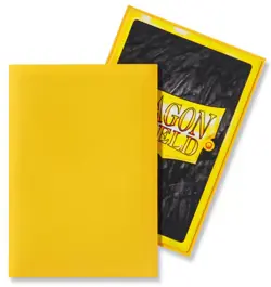 60 Dragon Shield Yellow Matte Japanese Card Sleeve Small Deck Protector AT-11114 - Image 2