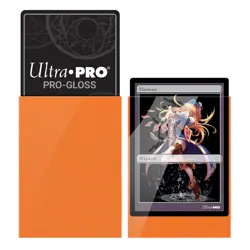 120 Ultra Pro GLOSS ORANGE DECK PROTECTOR Small Game Card Sleeves tcg Vanguard - Image 3