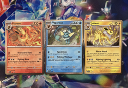 Prismatic Evolutions Poster Collection Promo Cards - Complete Set of 3 - NM - Image 1