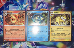 Prismatic Evolutions Poster Collection Promo Cards - Complete Set of 3 - NM - Image 2