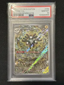 Pokemon TCG Magneton 159 Scarlet & Violet Promo Card Holo PSA 10 Gem Mint Rare - Image 1