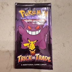 3 Pack Pokemon TCG Trick or Trade Booster Packs 2022 Halloween Card Lot Bundle - Image 3