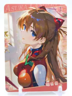 Secretly Fascinated - Anime Waifu GP Double-Sided Trading Card - Image 2