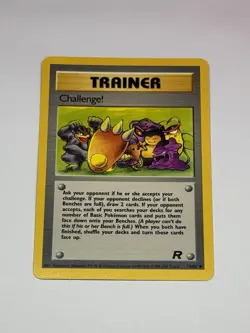 Challenge! Team Rocket 74/82 Common TCG Vintage WoTC Pokemon Card NM - Image 1
