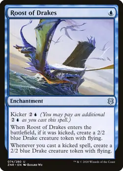 Magic the Gathering (mtg): ZNR: Roost of Drakes (x 4) - Image 1
