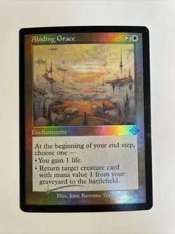 1x Modern Horizons 3 Abiding Grace Retro Foil NM/M Magic The Gathering Mtg - Image 1