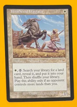 MTG WEATHERED WAYFARER Onslaught (OldManMTG 005-720) - Image 1