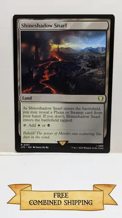 Shineshadow Snarl Commander: the Lord of the Rings: Tales of Middle-Earth... - Image 1