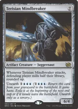 MTG Terisian Mindbreaker Normal NM The Brothers' War Magic 83 - Image 1